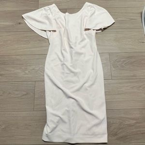 calvin klein light pink dress